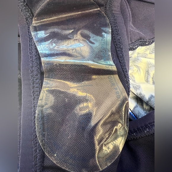 Bleu Rod Beattie Sarong Swim Bottoms Hipster Fold Over Navy Blue White Size 14 - Picture 6 of 6